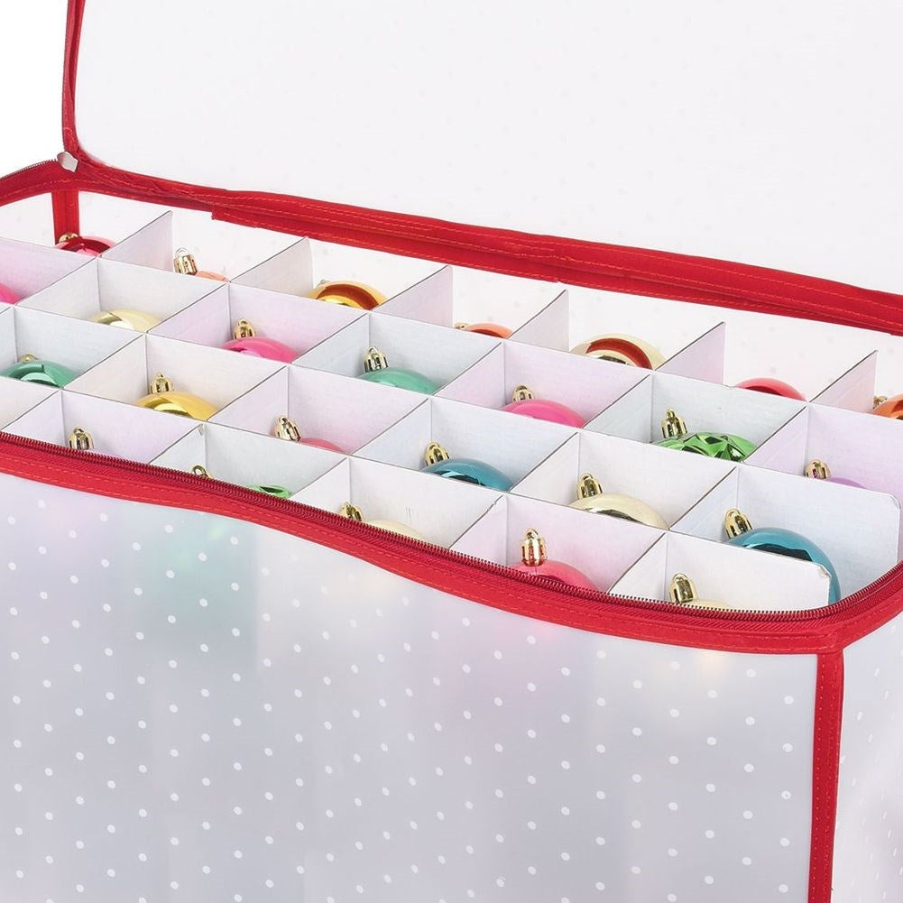 Storage box: Protect 112 Christmas balls 7.5 cm