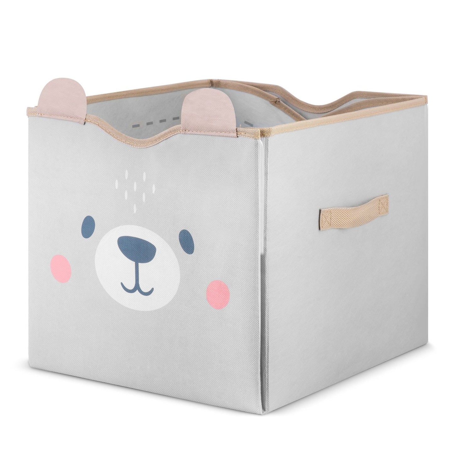 Storage box and play mat NK-408 Nukido - gray
