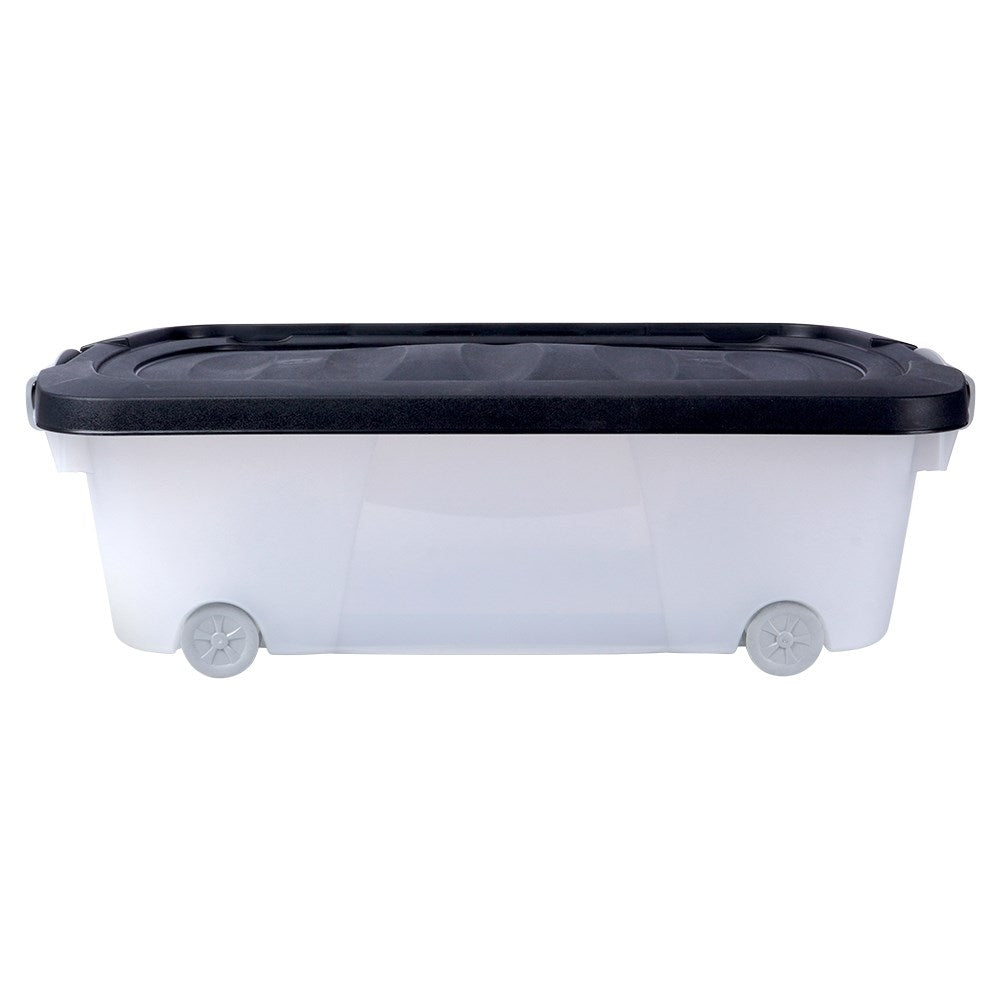 Storage box on wheels - large capacity, durable, versatile