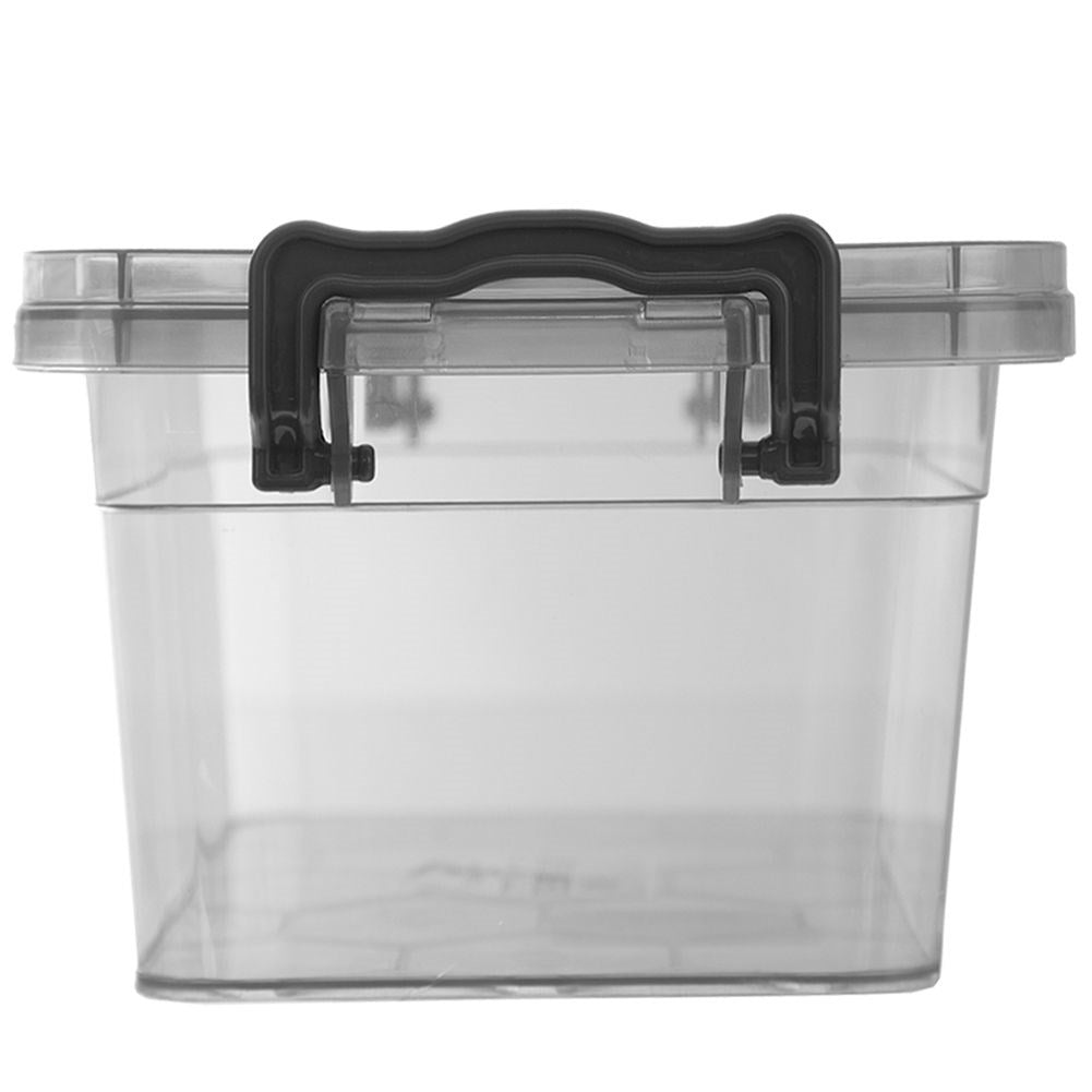 Storage container 750 ml with lid and tight clamps
