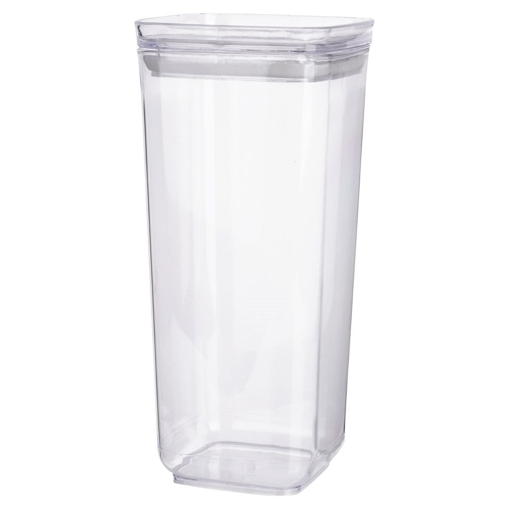 Storage container for dry food, durable material