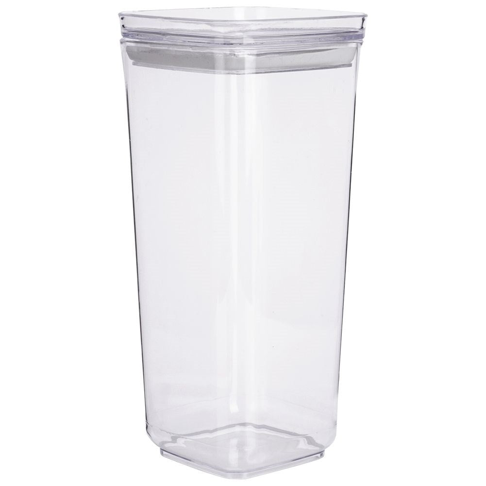 Storage container for dry food, durable material