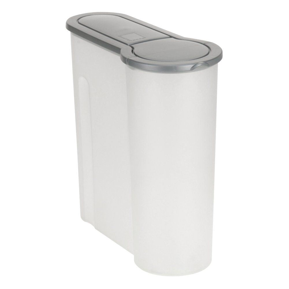 Storage container with dosing lid, dishwasher & freezer safe