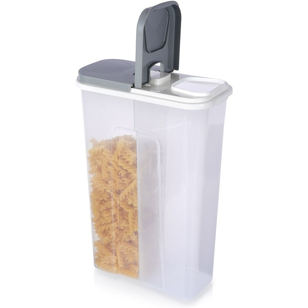 Storage container with two compartments for dry food