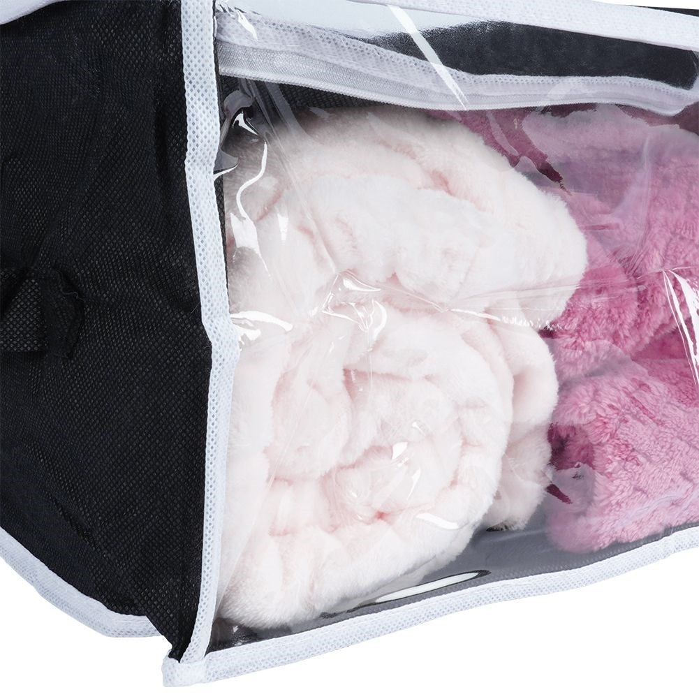 Storage protection for bedding, blankets, pillows and clothes