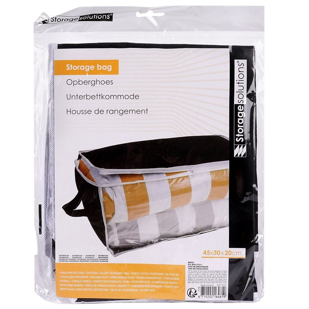 Storage protection for bedding, blankets, pillows and clothes