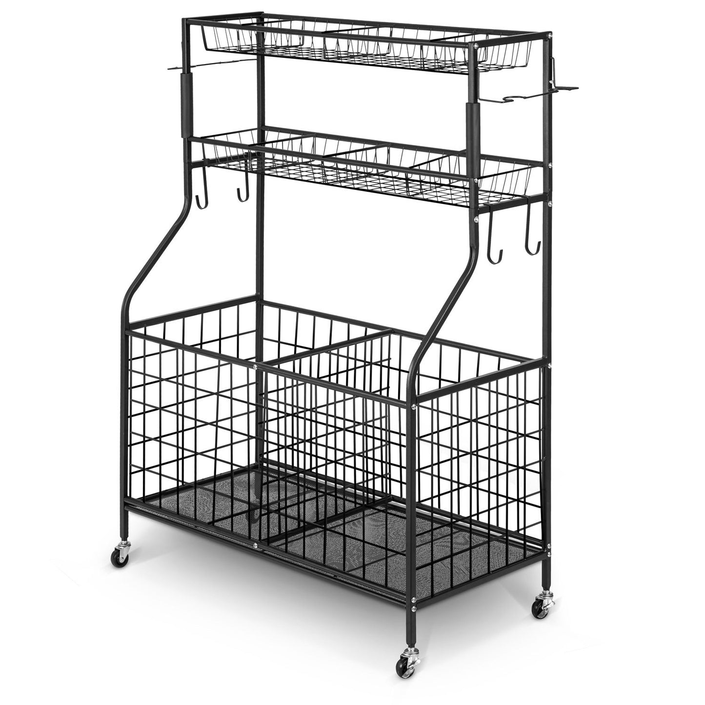 Storage shelf with basket on wheels Humberg HM-780