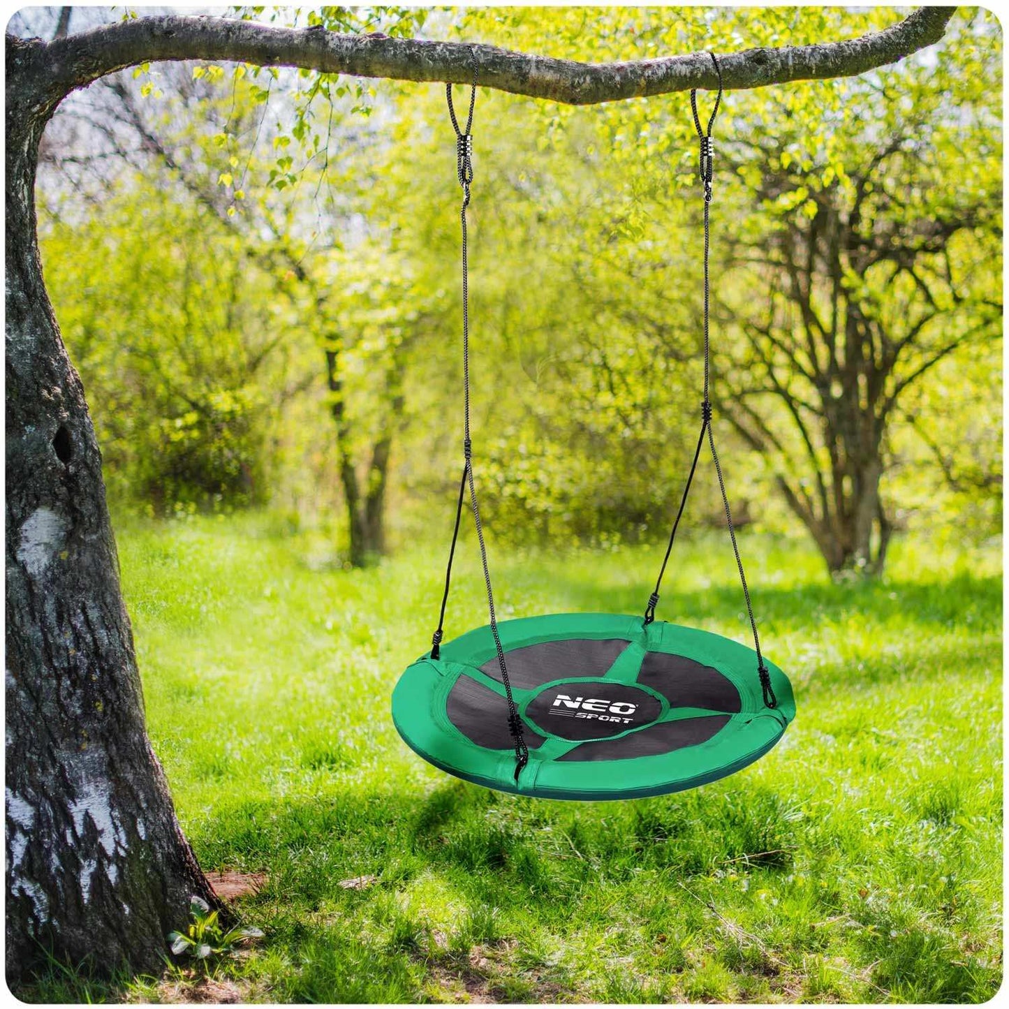 Stork nest swing Swingo XXL Green 95 cm