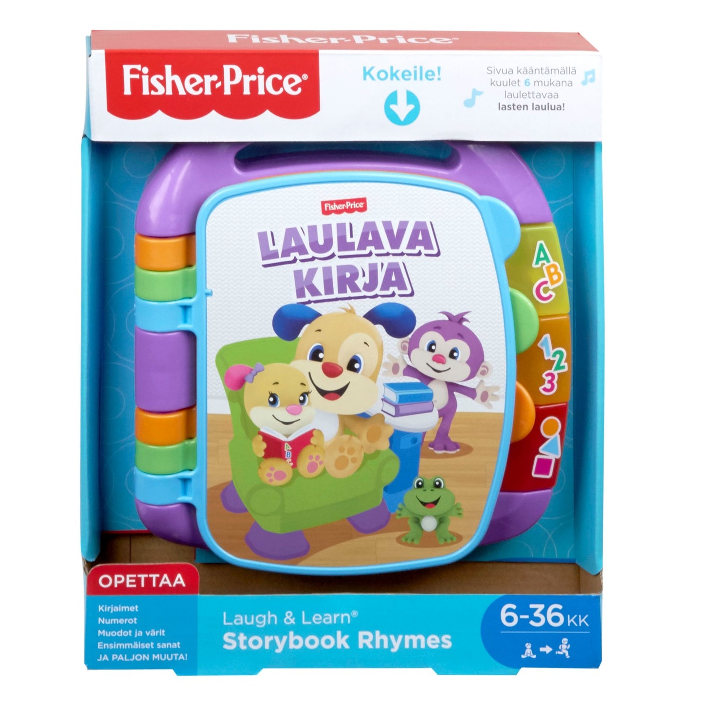 Storybook Rhymes Book Finnish