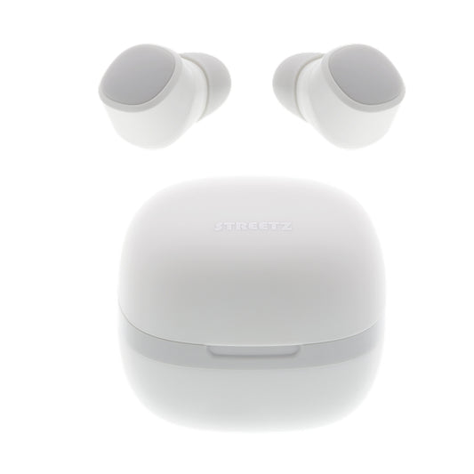 Streetz True Wireless Headphones IPX6 - White
