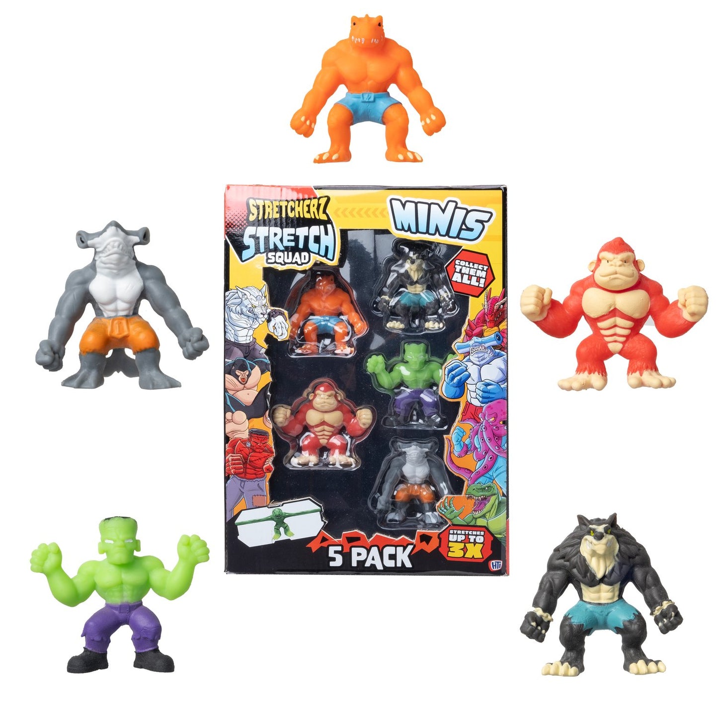 Stretch Squad Minis 5 Pack