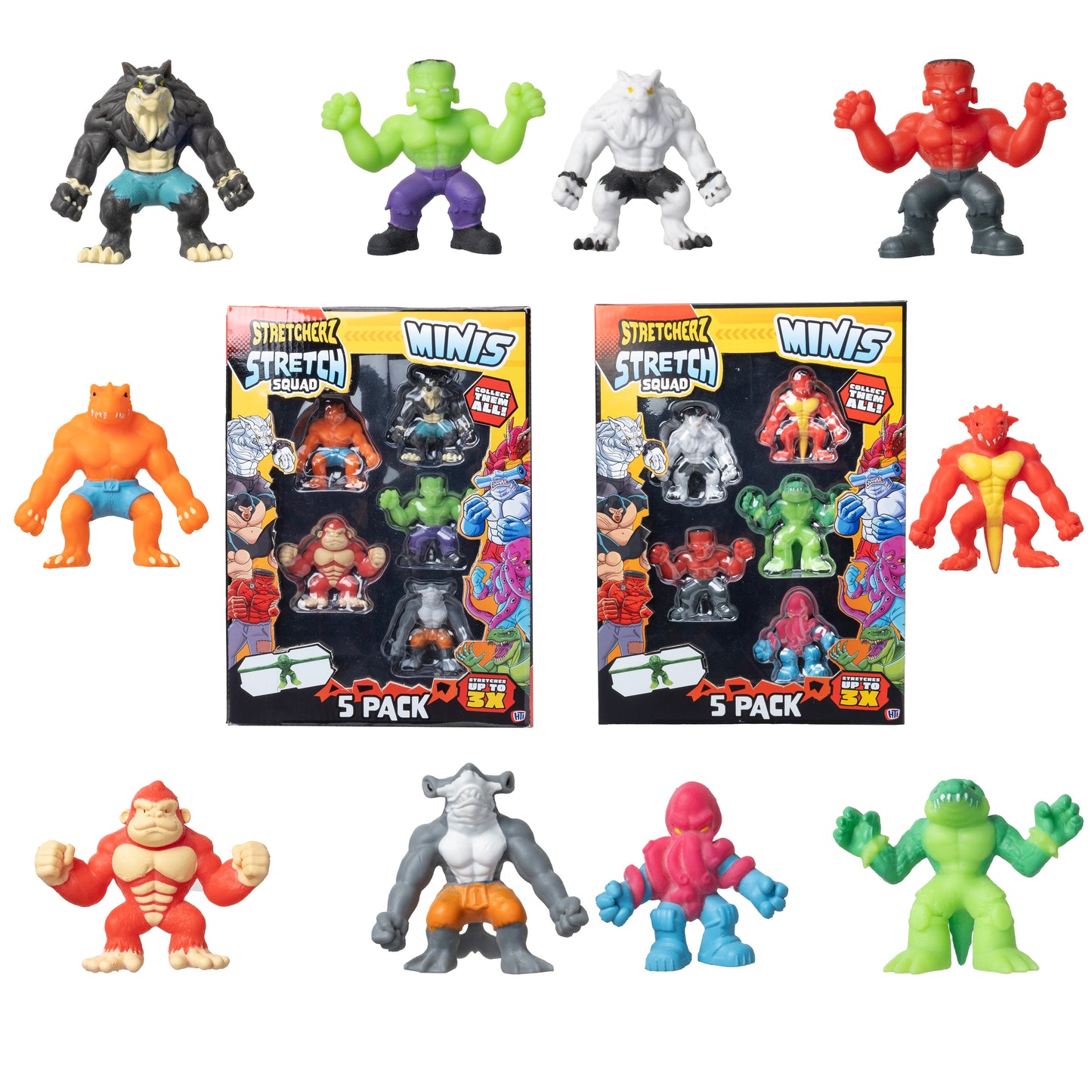 Stretch Squad Minis 5 Pack