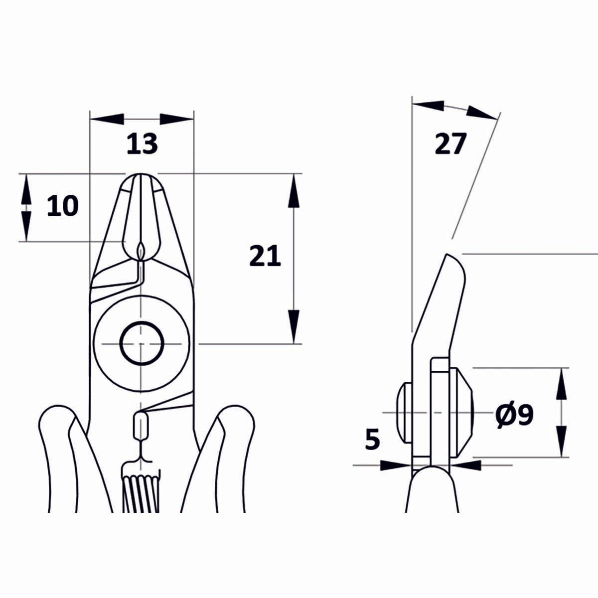 Strong flush cutter