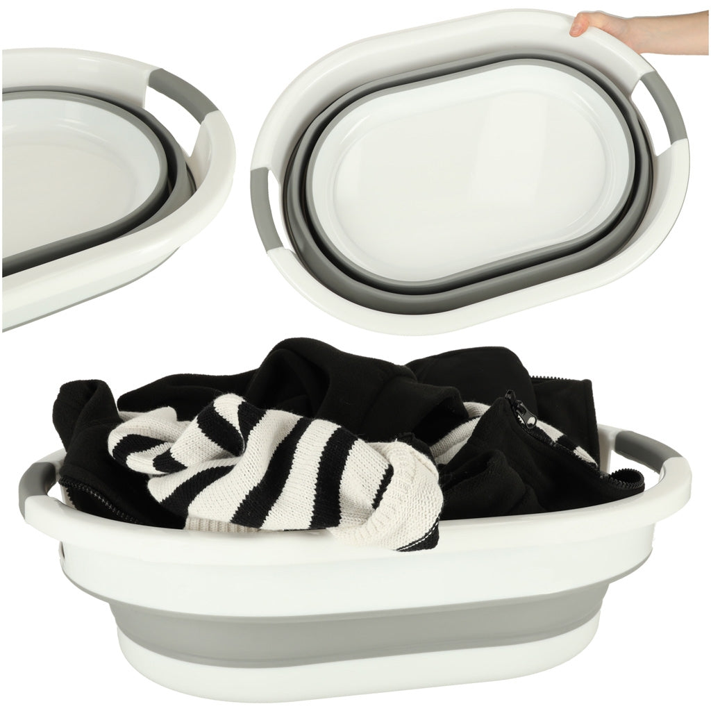 Strong silicone folding laundry bowl 25L