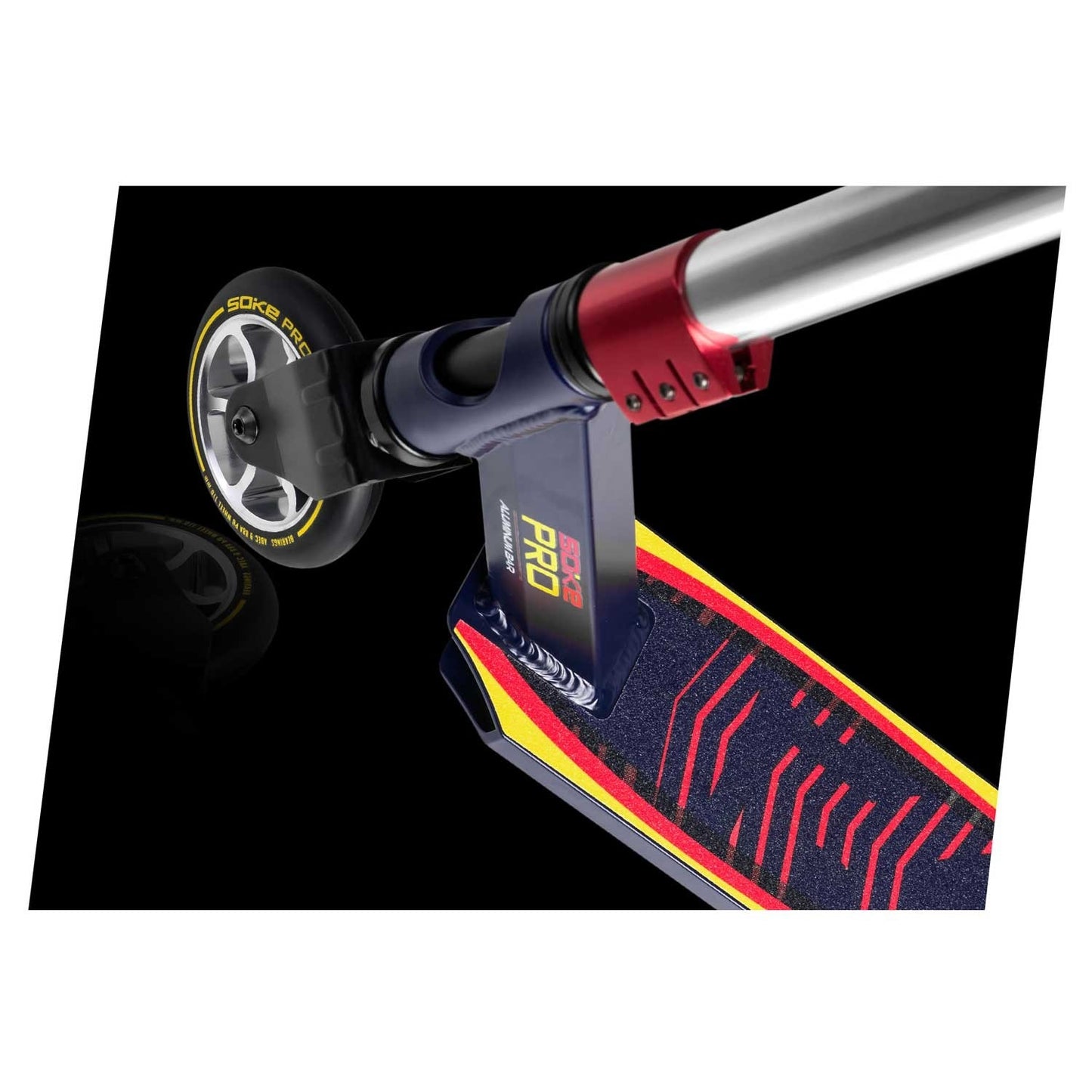 Stunt kick bike SOKE PRO blue/red