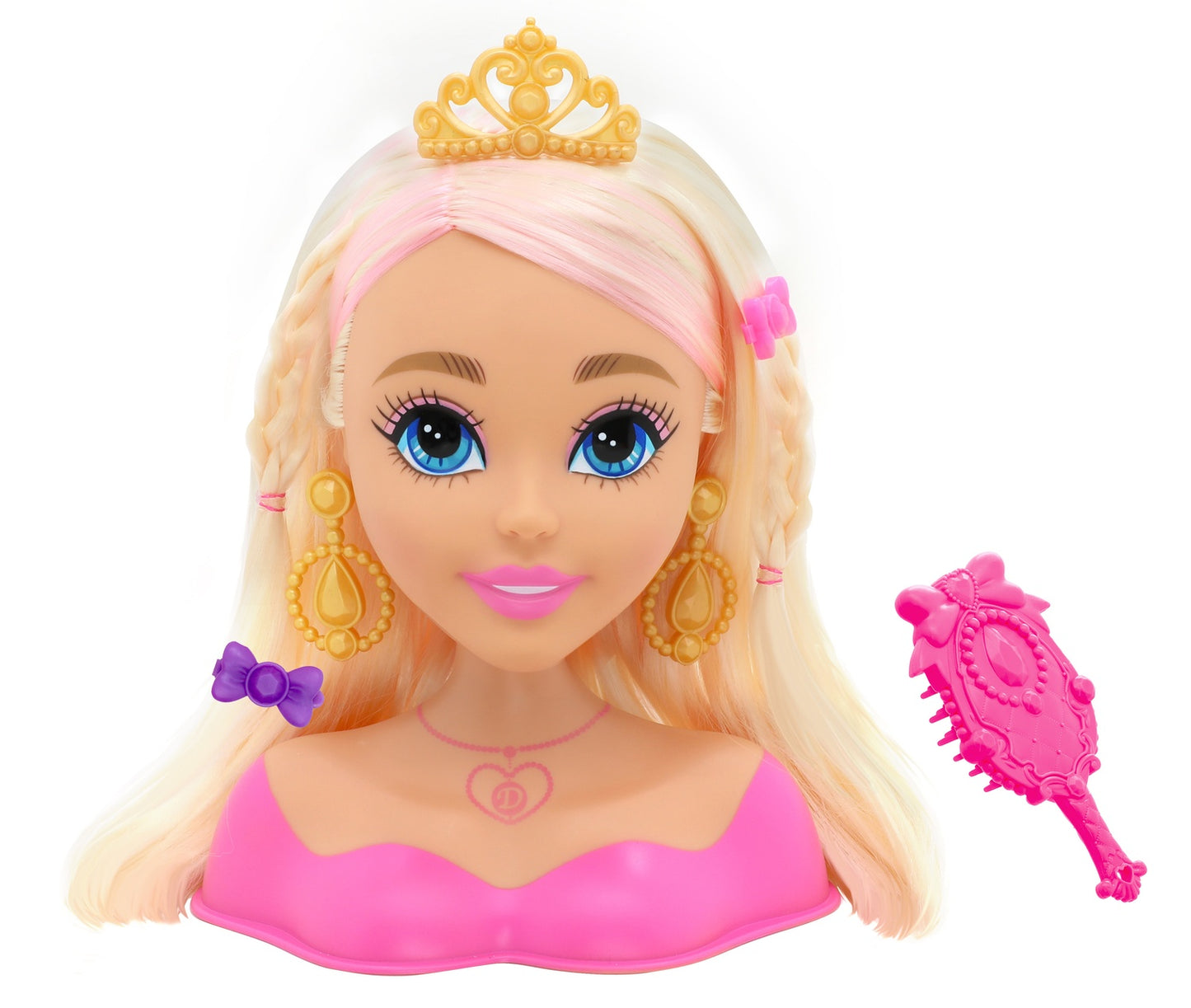 Styling Head Playset with Accessories for Kids 3+