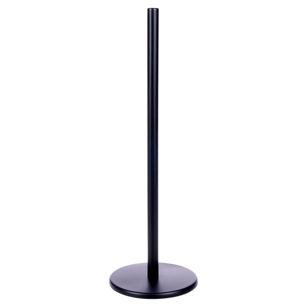 Stylish Black Toilet Roll Holder in Stainless Steel