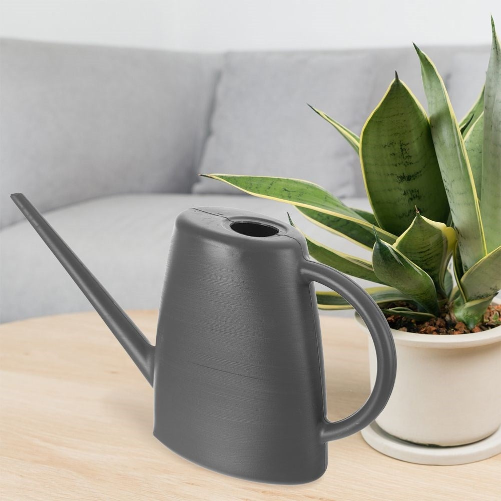 Stylish anthracite water jug 1.6L with long spout