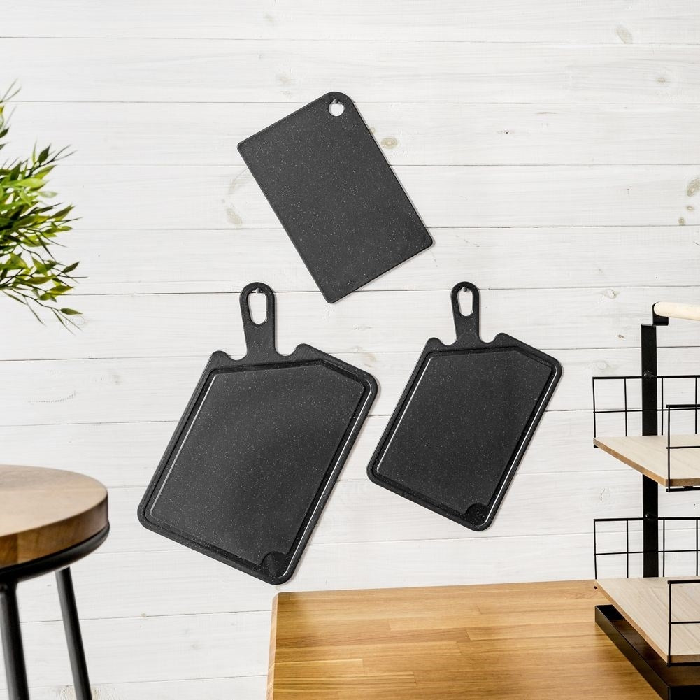 Stylish black cutting boards for modern kitchens