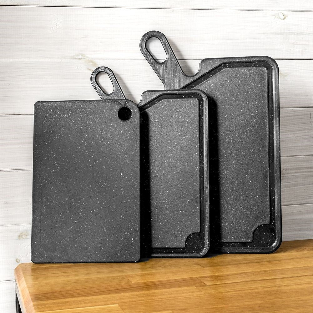 Stylish black cutting boards for modern kitchens