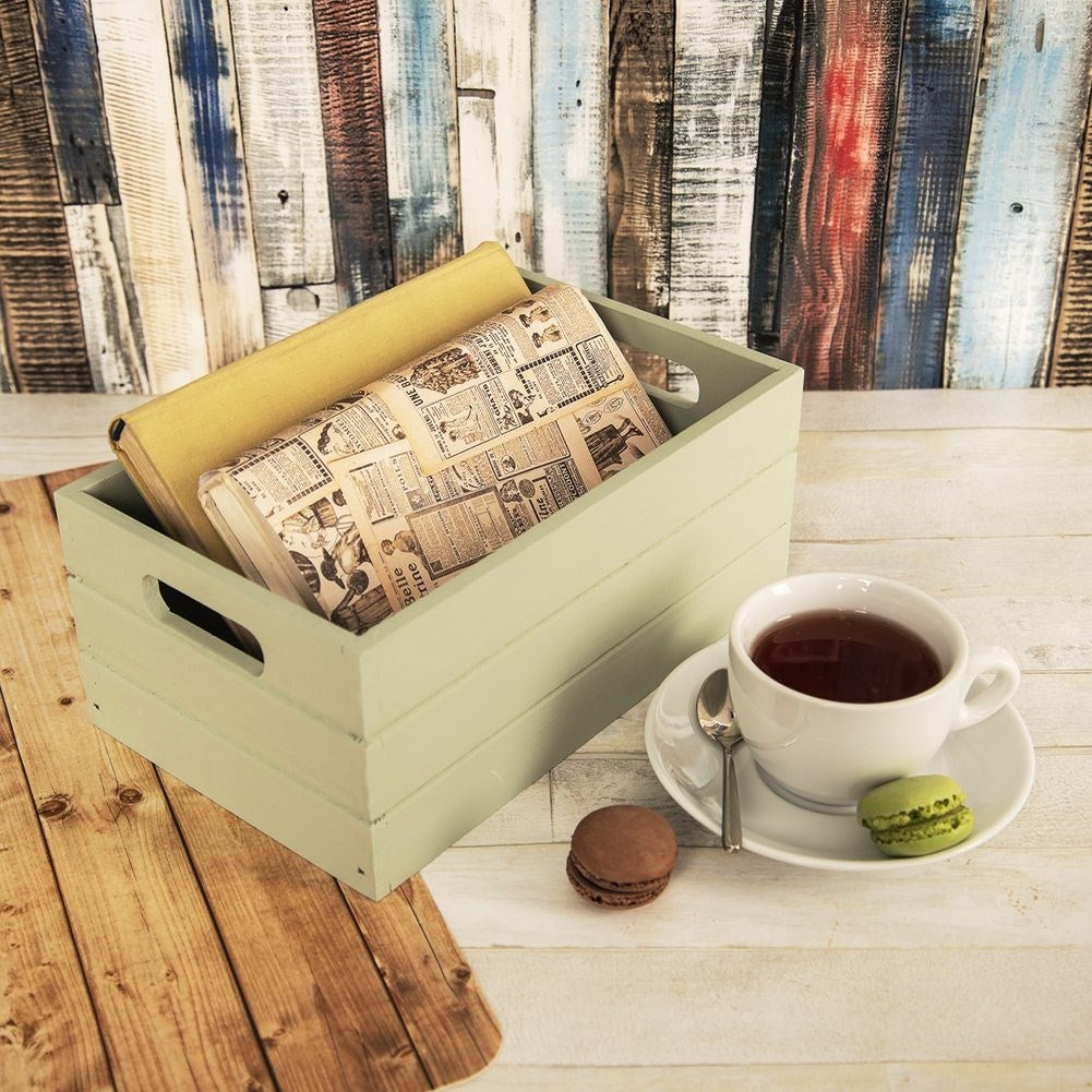 Stylish light green storage box for all items