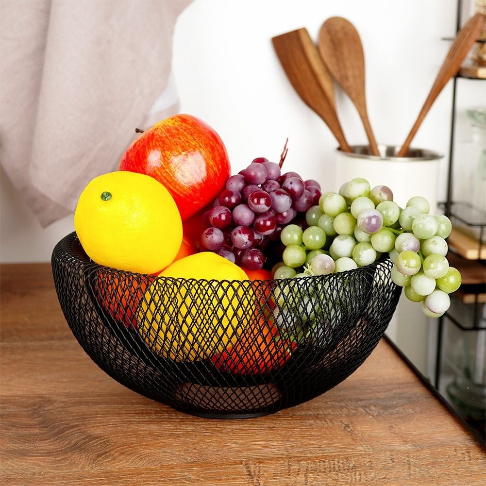 Stylish loft-style fruit basket for the kitchen