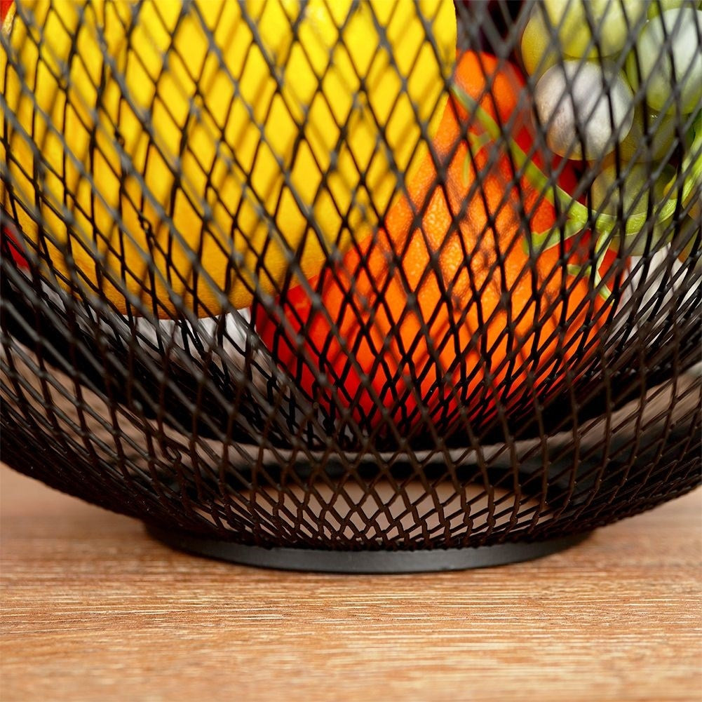 Stylish loft-style fruit basket for the kitchen