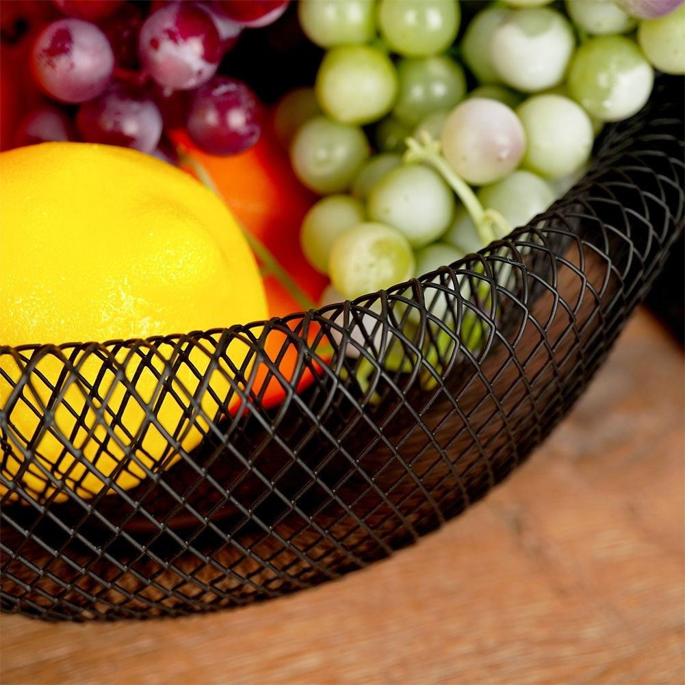 Stylish loft-style fruit basket for the kitchen