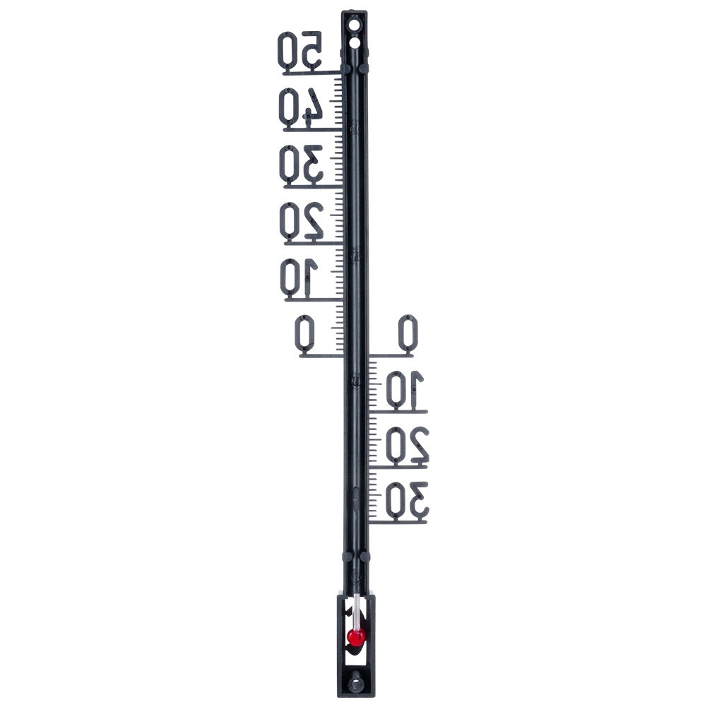 Stylish thermometer for indoor and outdoor temperature