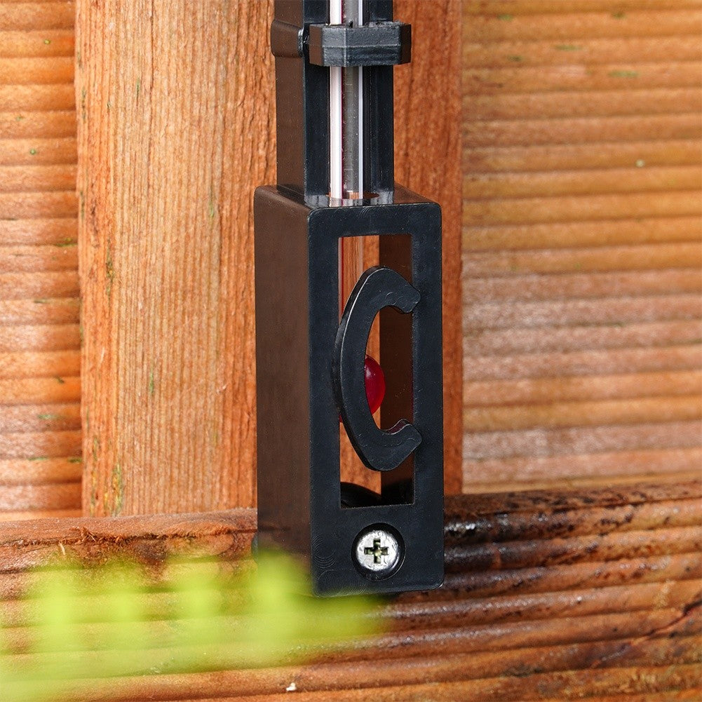 Stylish thermometer for indoor and outdoor temperature