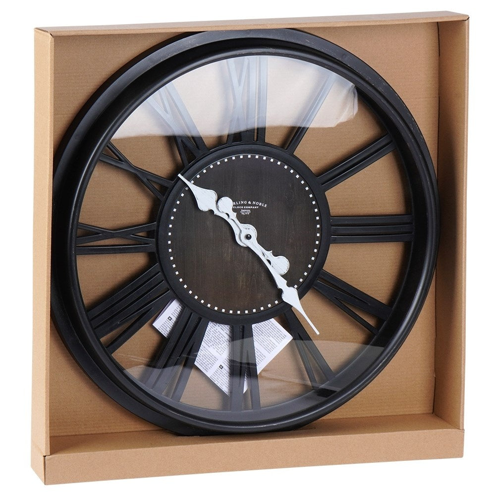 Stylish wall clock with 50 cm diameter
