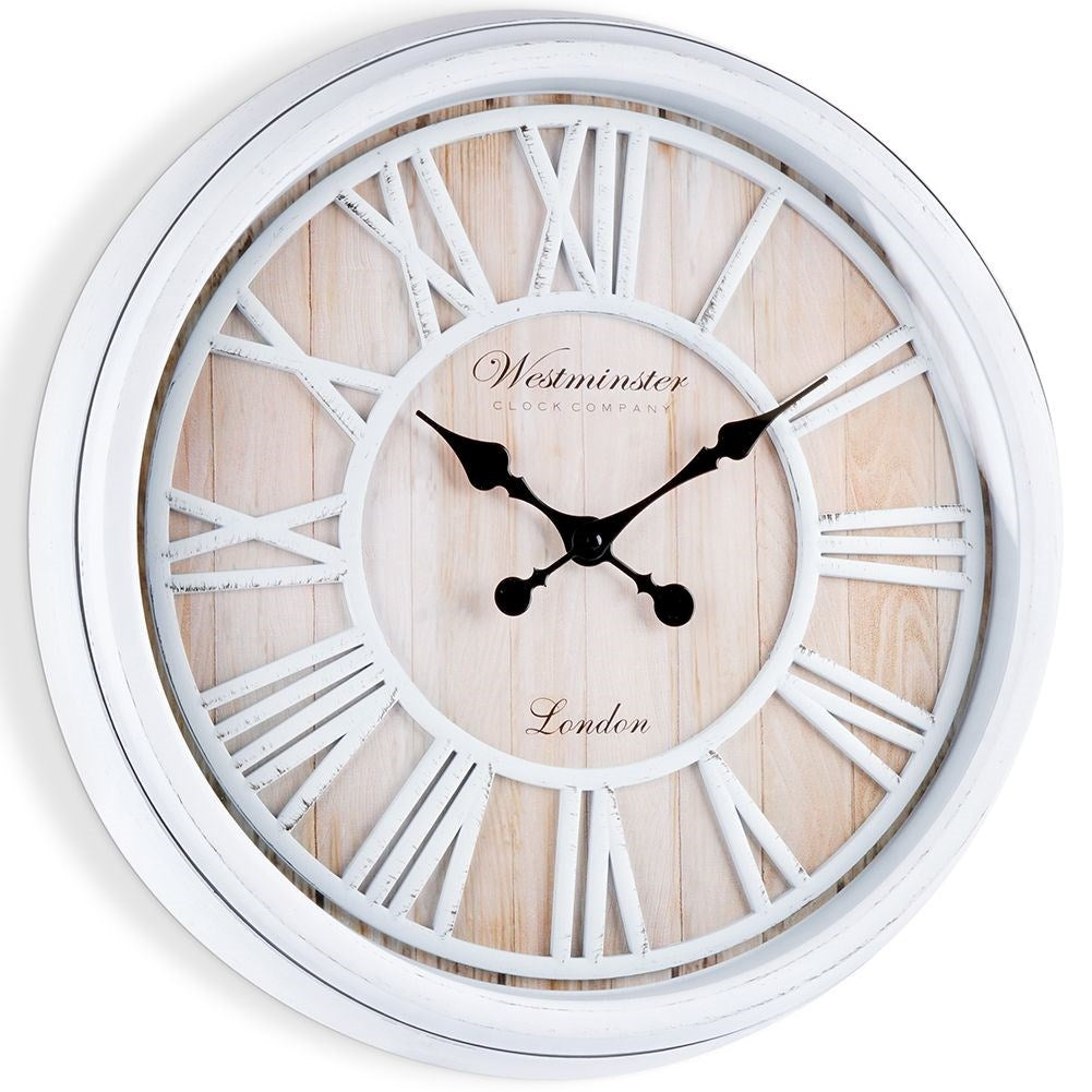 Stylish wall clock with Roman numerals