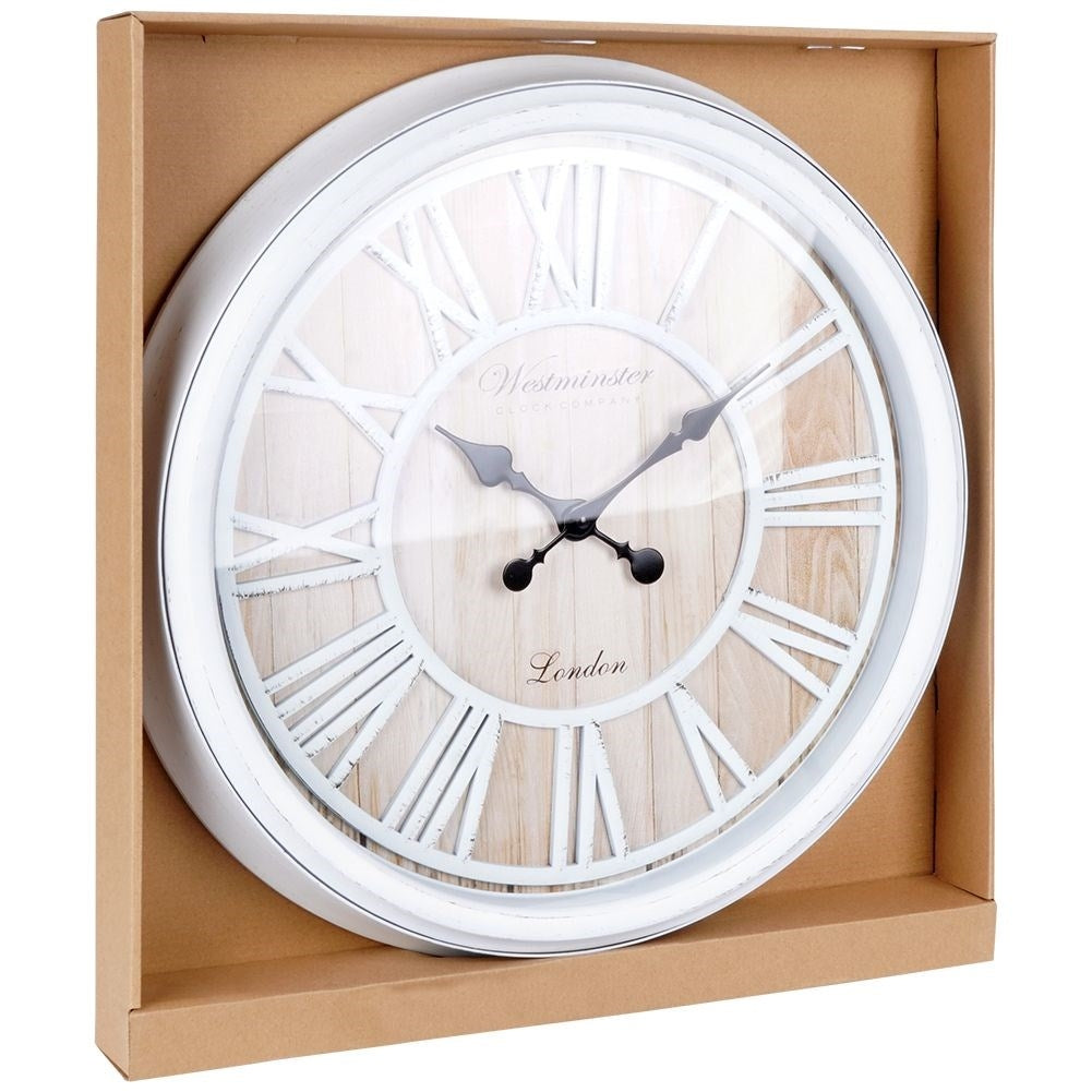 Stylish wall clock with Roman numerals