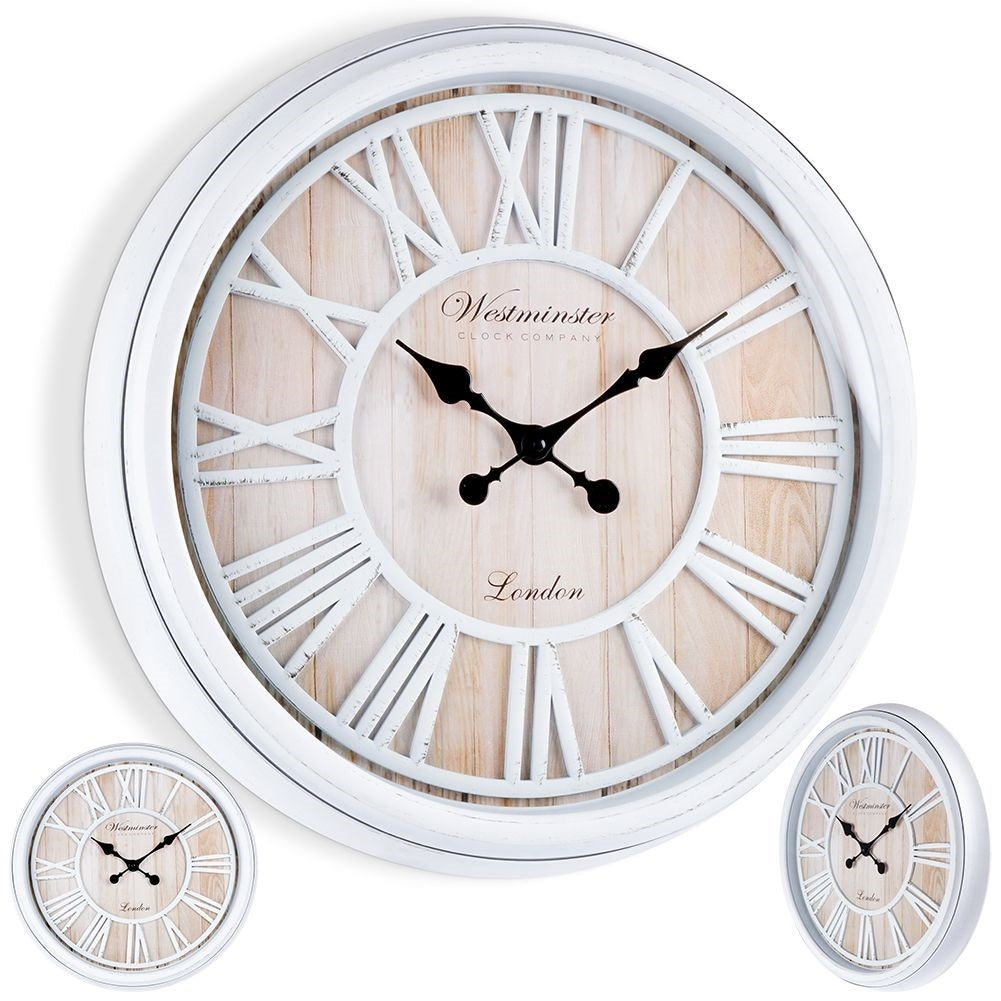 Stylish wall clock with Roman numerals
