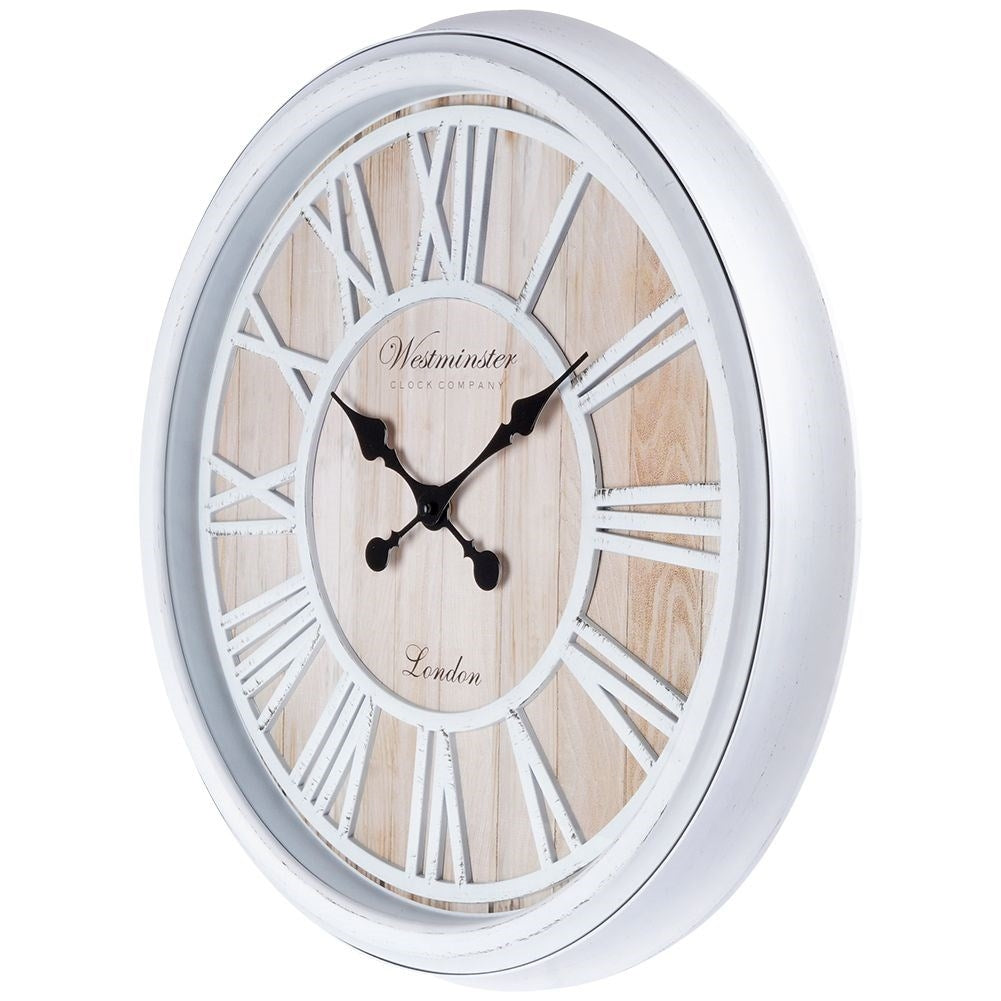 Stylish wall clock with Roman numerals