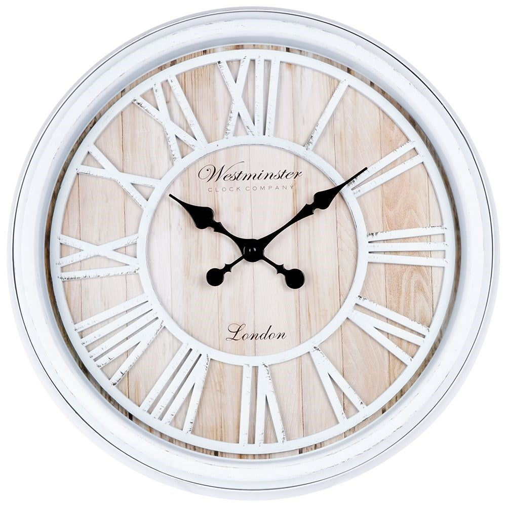 Stylish wall clock with Roman numerals