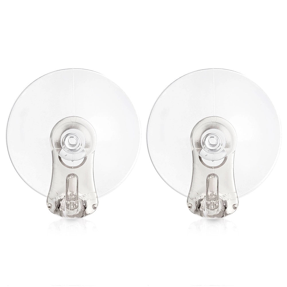 Suction Cup Hooks, 5 cm, Set of 2, Reusable