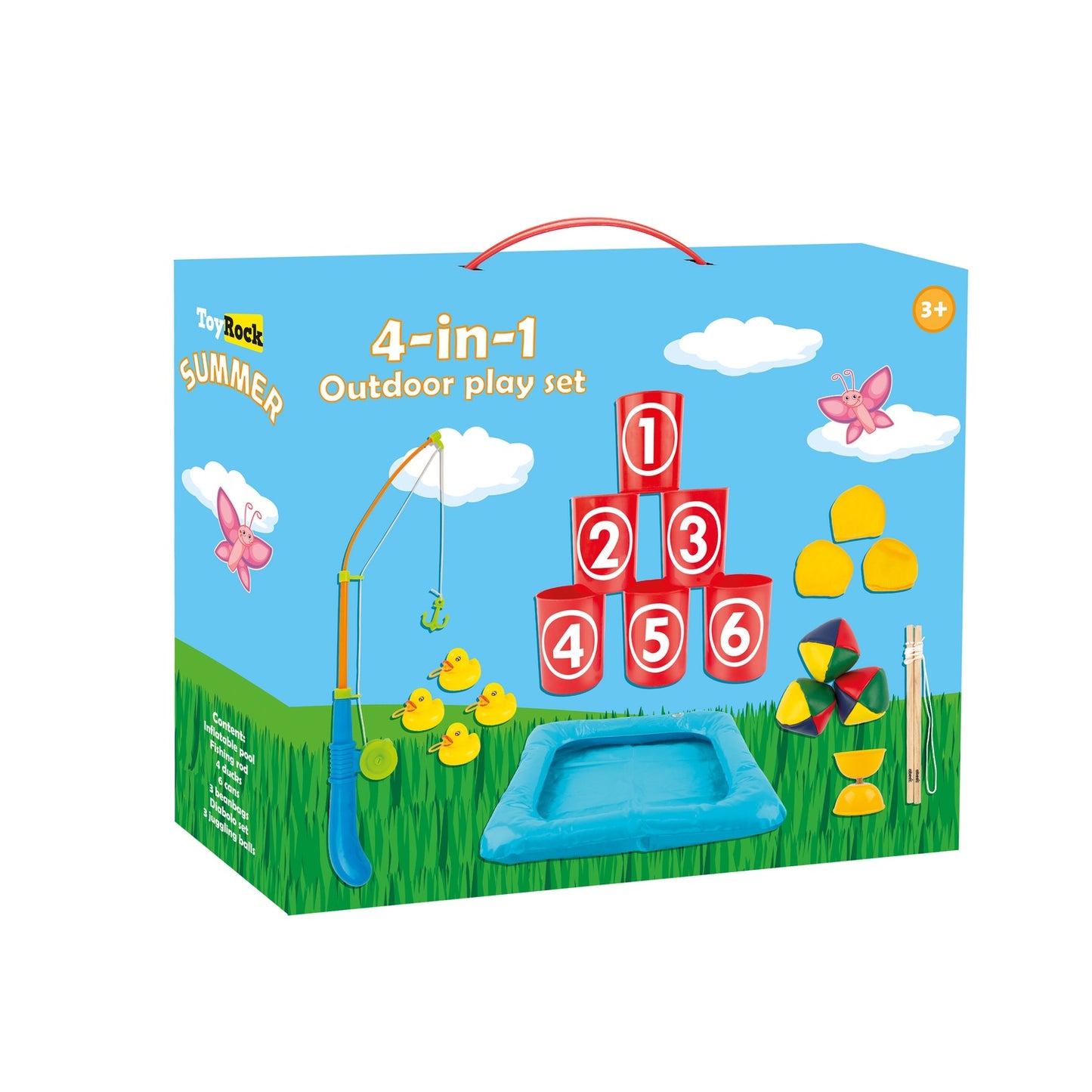 Summer 4-In-1 Outdoor Play Set