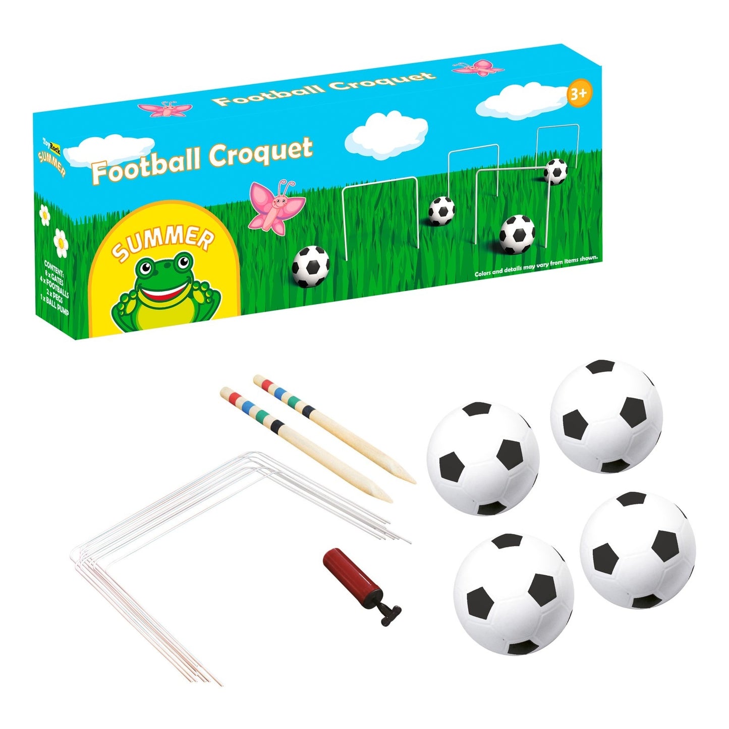 Summer Football Croquet Set