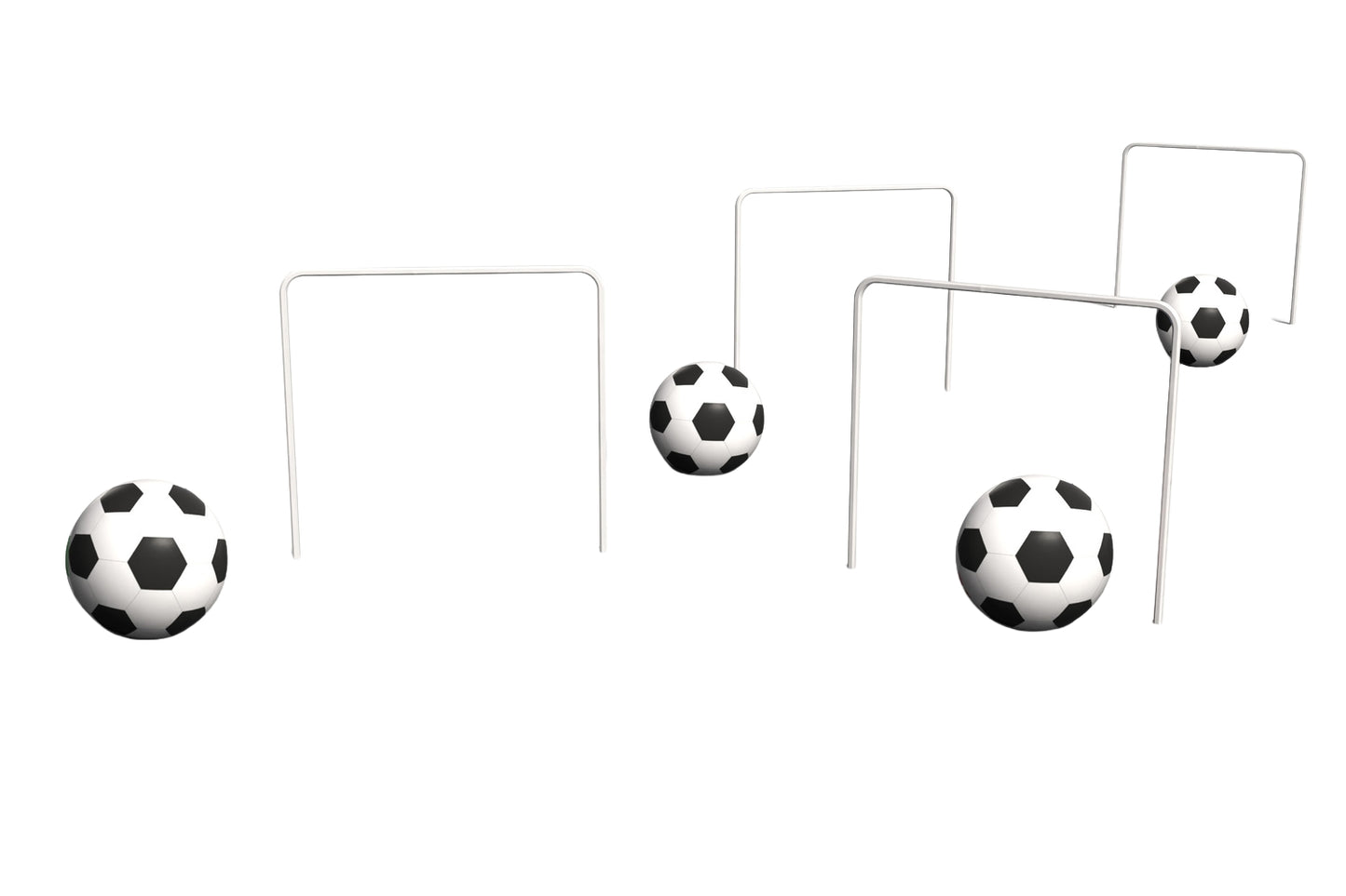Summer Football Croquet Set