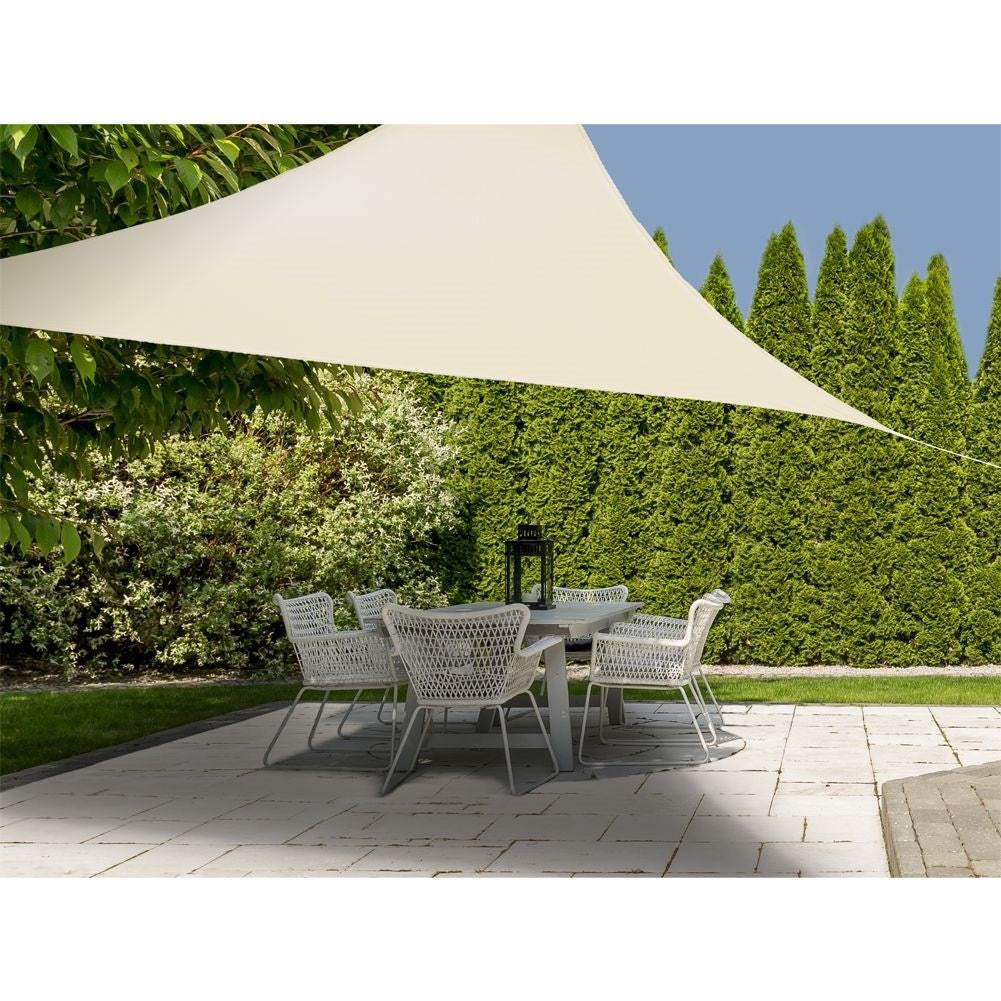 Sun sail: Protection for garden, balcony and camping