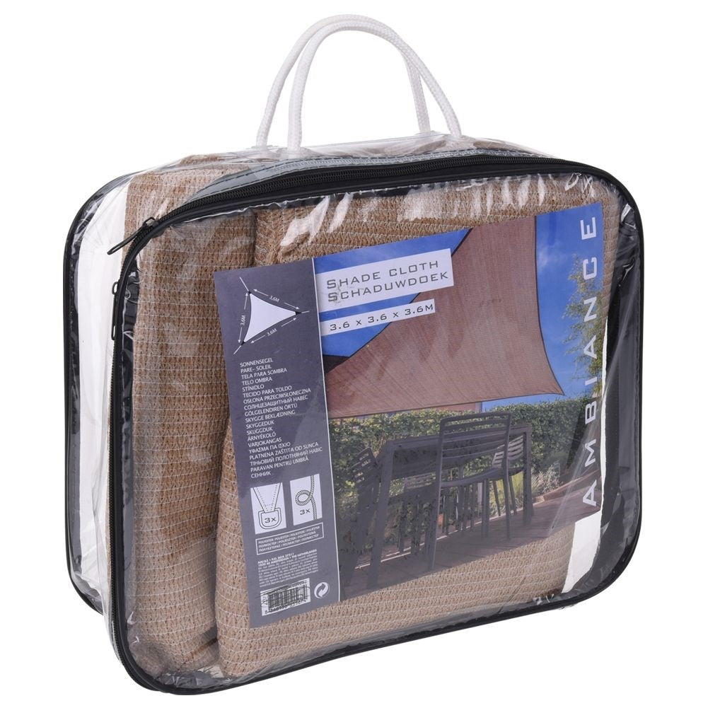 Sun sail: Protection for garden, balcony & camping