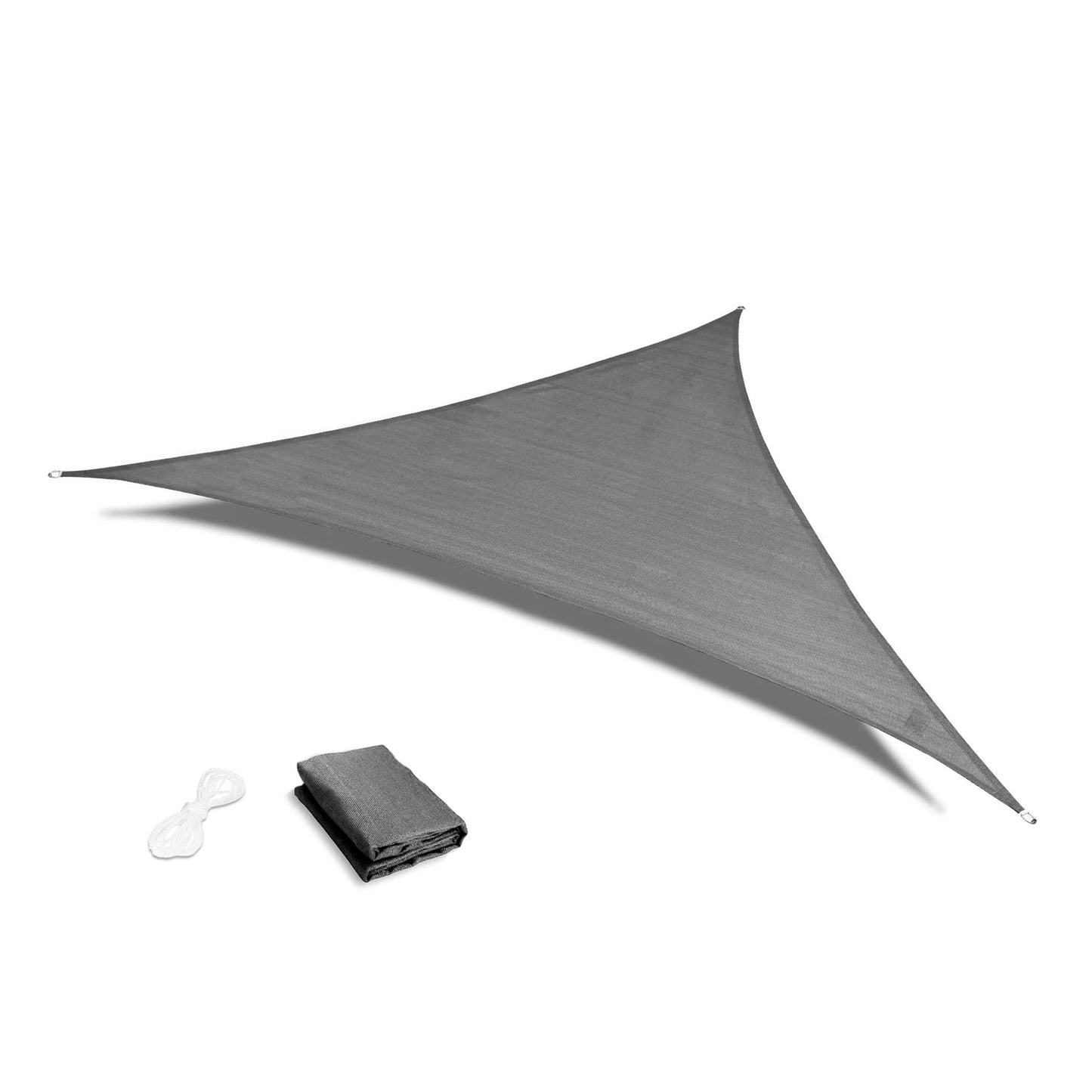 Sunshade sail waterproof canopy 3x3x3m ModernHome - gray