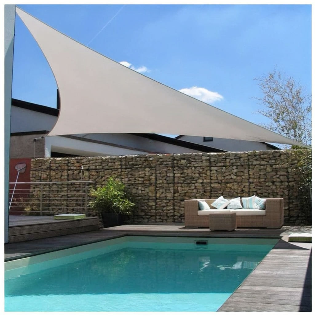 Sunshade sail waterproof canopy 3x3x3m ModernHome - gray