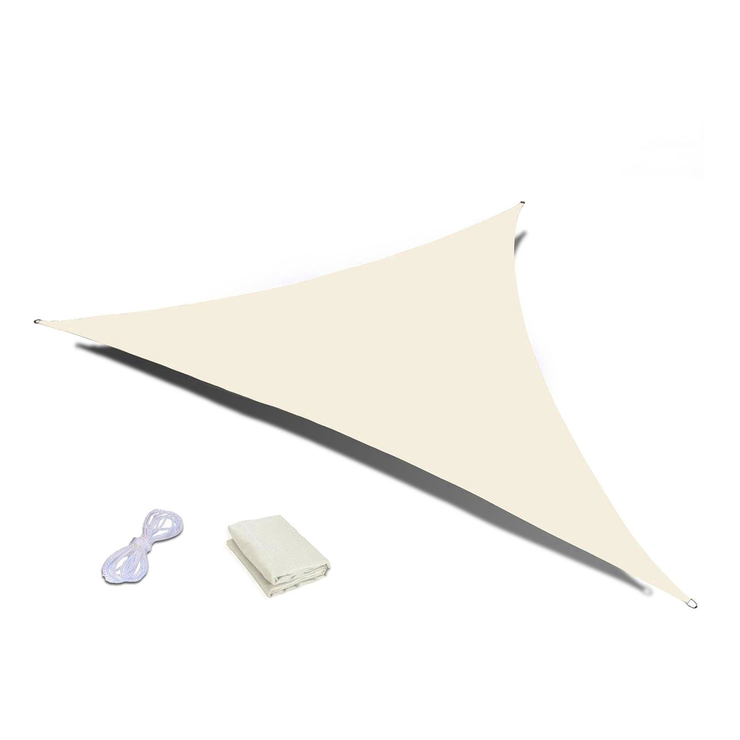 Sunshade sail waterproof canopy 5x5x5m ModernHome - beige