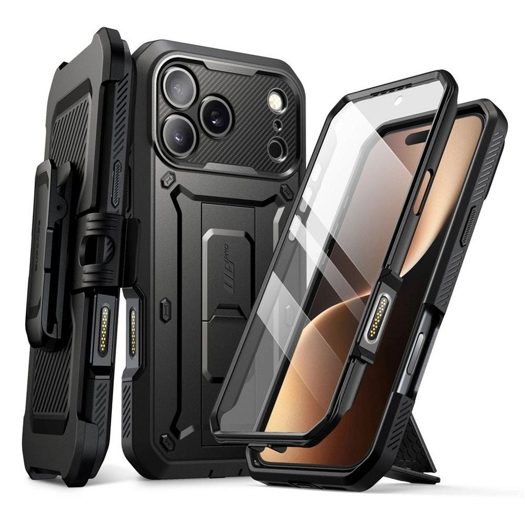 SupCase UB Pro Case for iPhone 17 Pro - Black