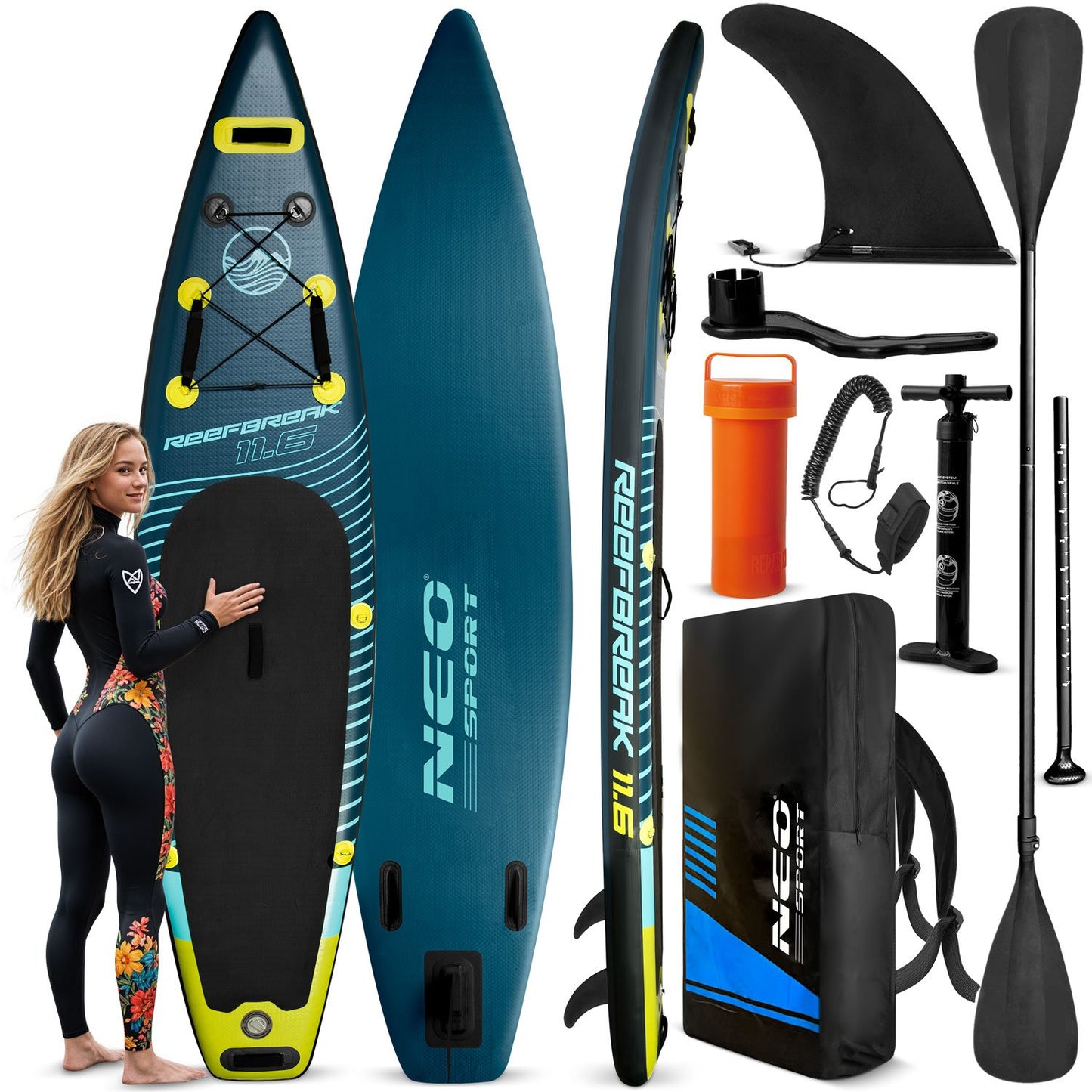 Sup board Reefbreak 350 x 81 x 15 cm Neo-Sport 170100