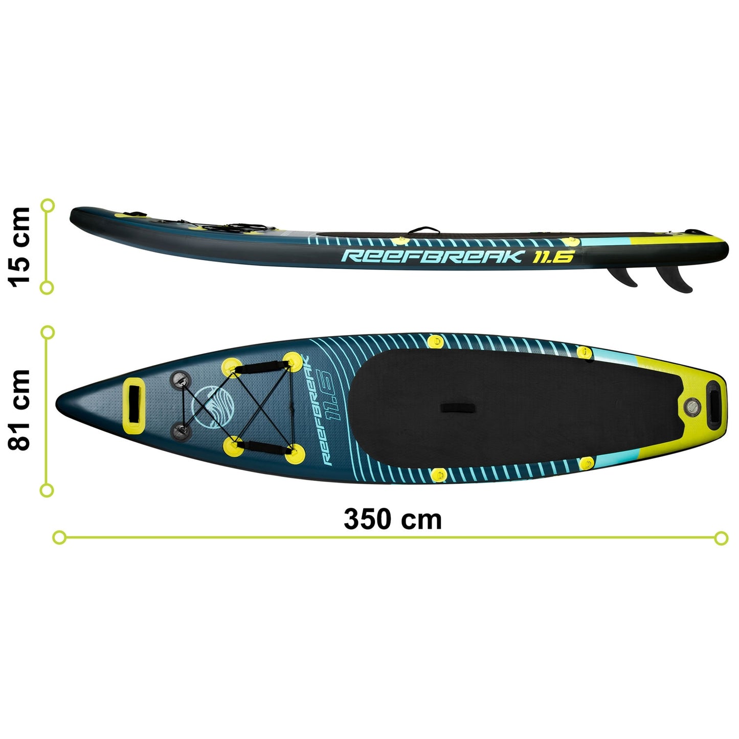 Sup board Reefbreak 350 x 81 x 15 cm Neo-Sport 170100