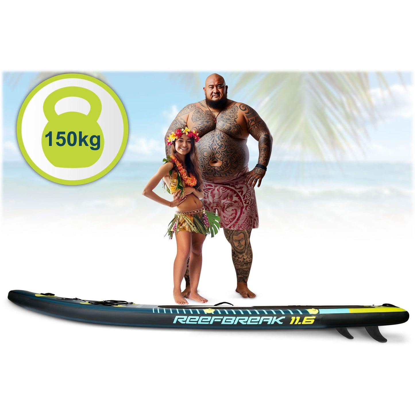 Sup board Reefbreak 350 x 81 x 15 cm Neo-Sport 170100