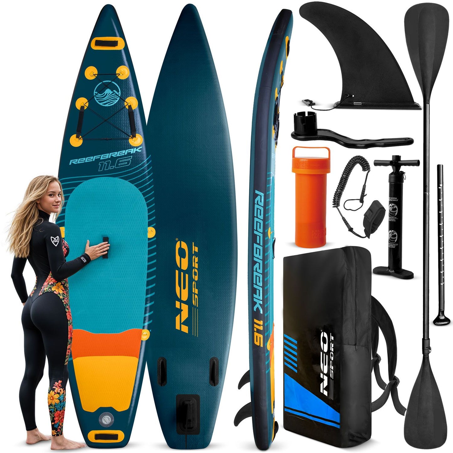 Sup board Reefbreak 350 x 81 x 15 cm Neo-Sport 170101